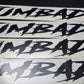 TUMBADA Front BIG windshield decals / STICKERS