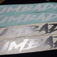 BIG Windshield Decals / STICKERS (TUMBADO) ⬆️ALL COLORS⬆️
